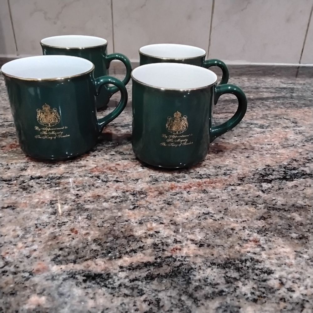 Gevalia Kaffe Mugs Set of 4